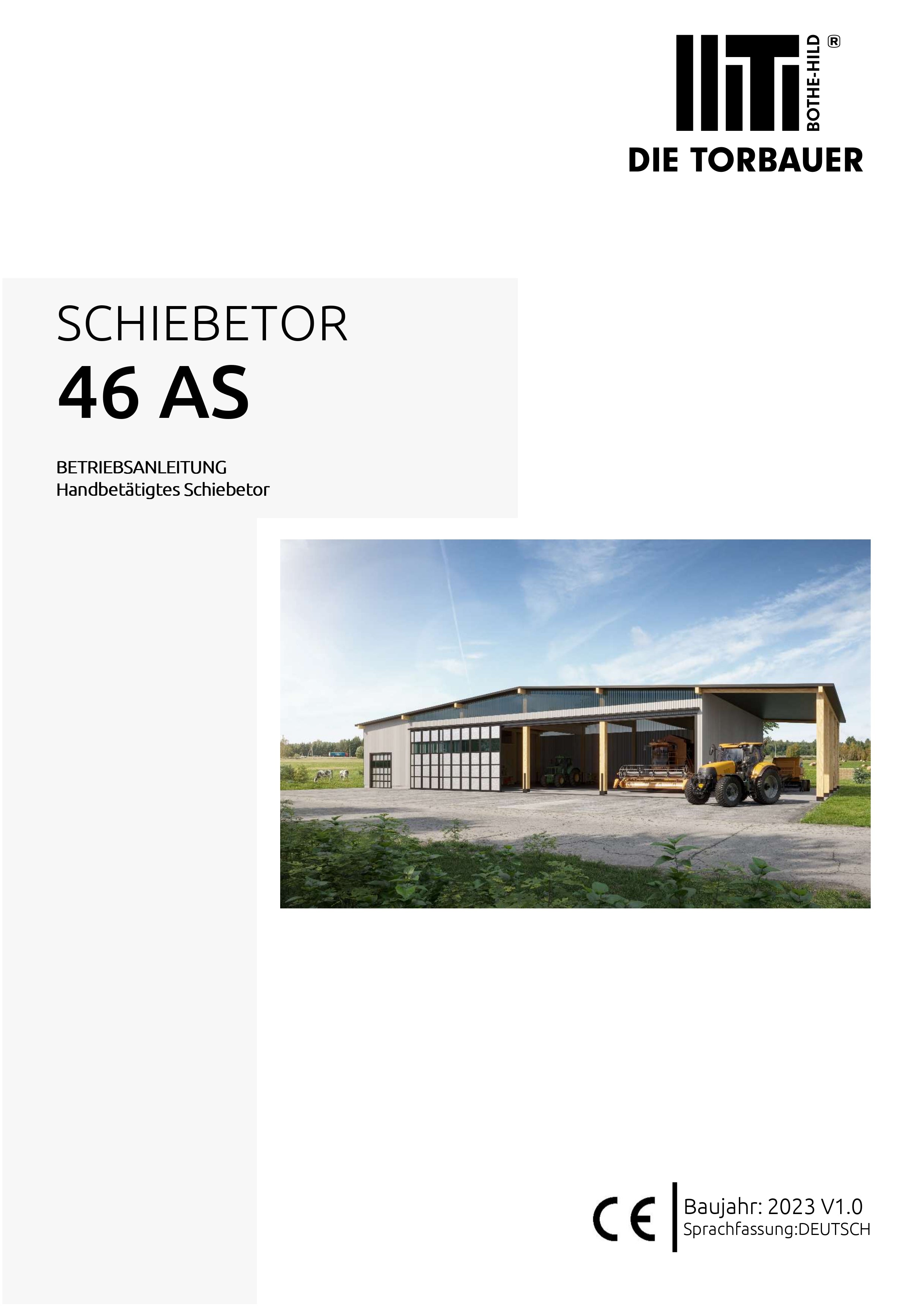 Betriebsanleitung Schiebetor